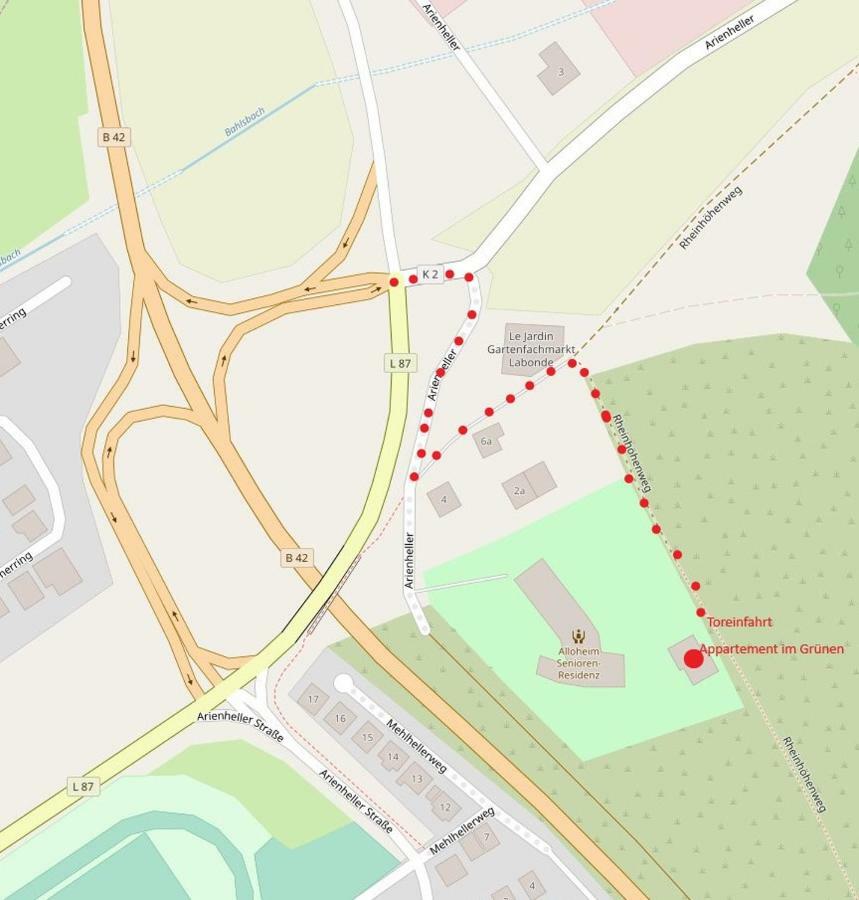 Ferienwohnung Appartement In Rheinbrohl Exteriör bild